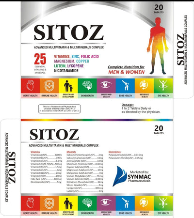 SITOZ(MULTIVITAMIN TABLETS)